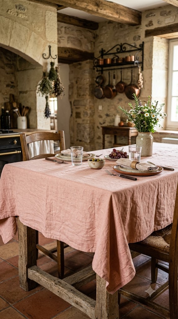 Nappe en Lin Naturel