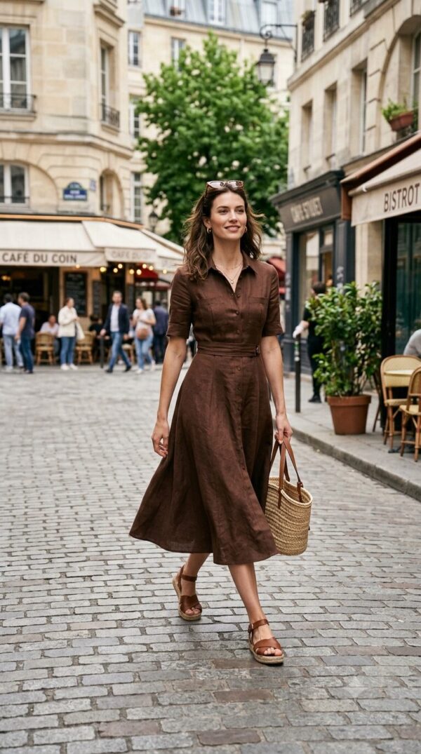 Robe en Lin